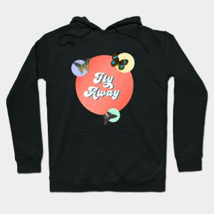 Fly away butterfly Hoodie